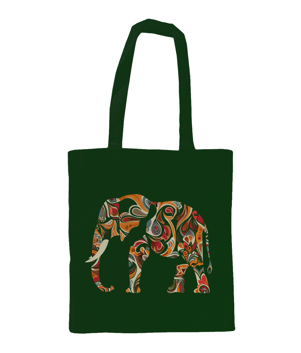 Bag 100% Cotton Elephant