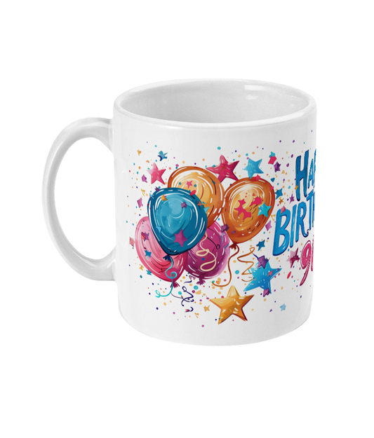 Mug Happy Birthday 90
