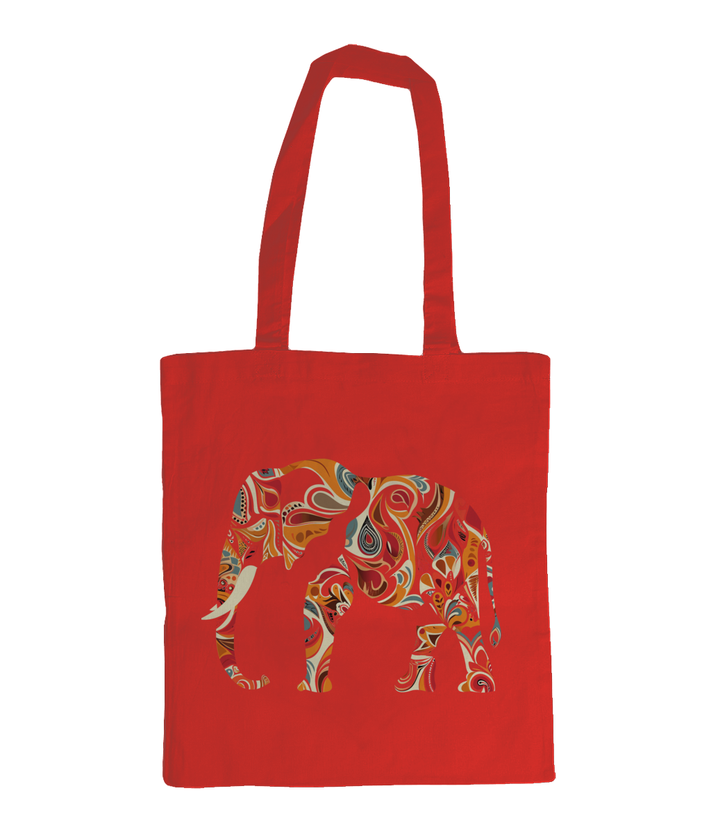 Bag 100% Cotton Elephant