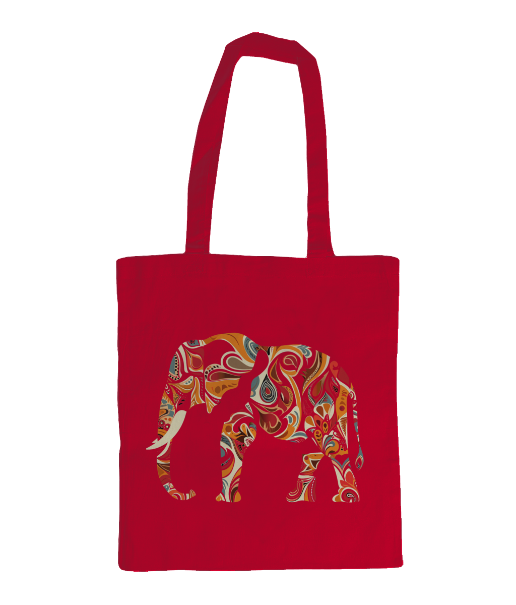 Bag 100% Cotton Elephant