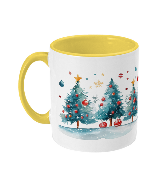 Colored mug Christmas