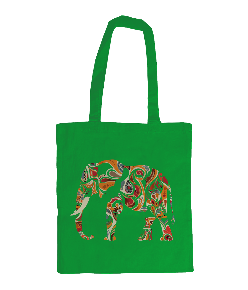 Bag 100% Cotton Elephant
