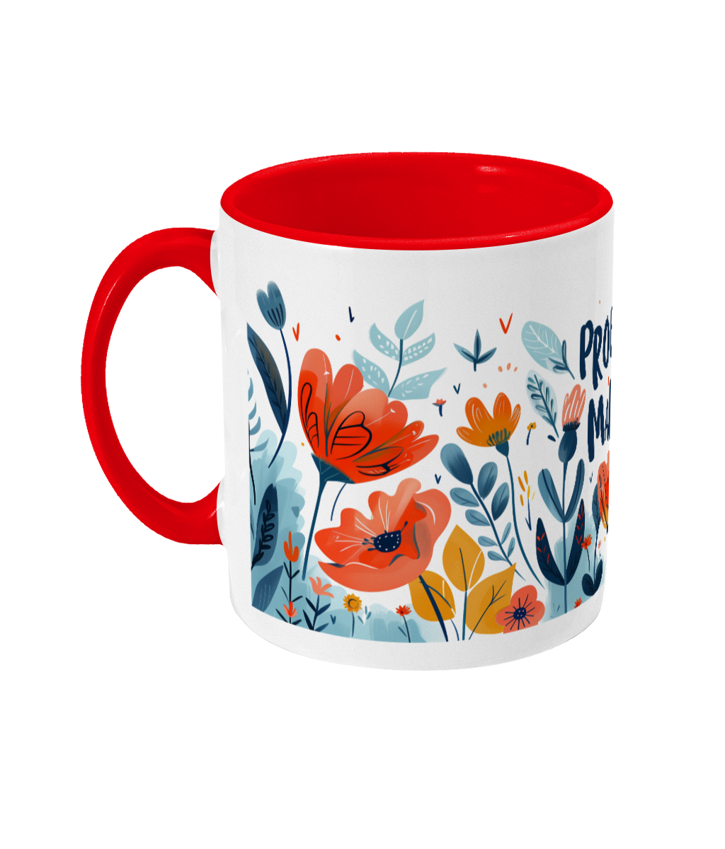 Colored Mug Happy Birthday Mama