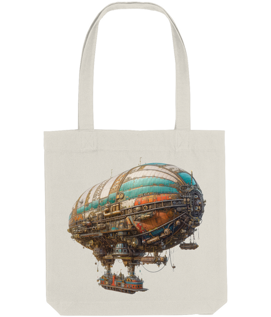 Bag Tote Bag Steampunk Zeppelin