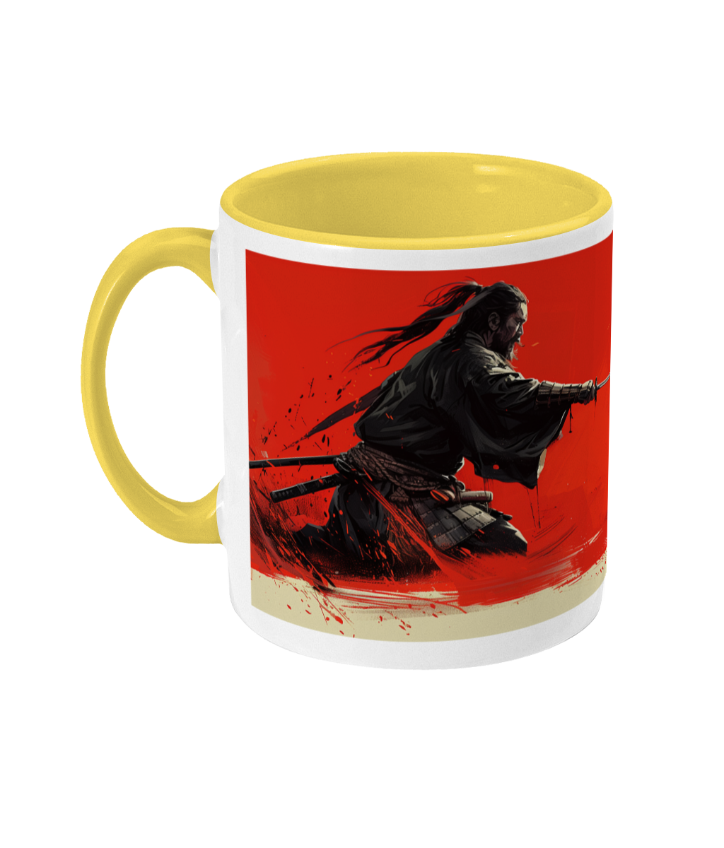 Colored Mug Samurai