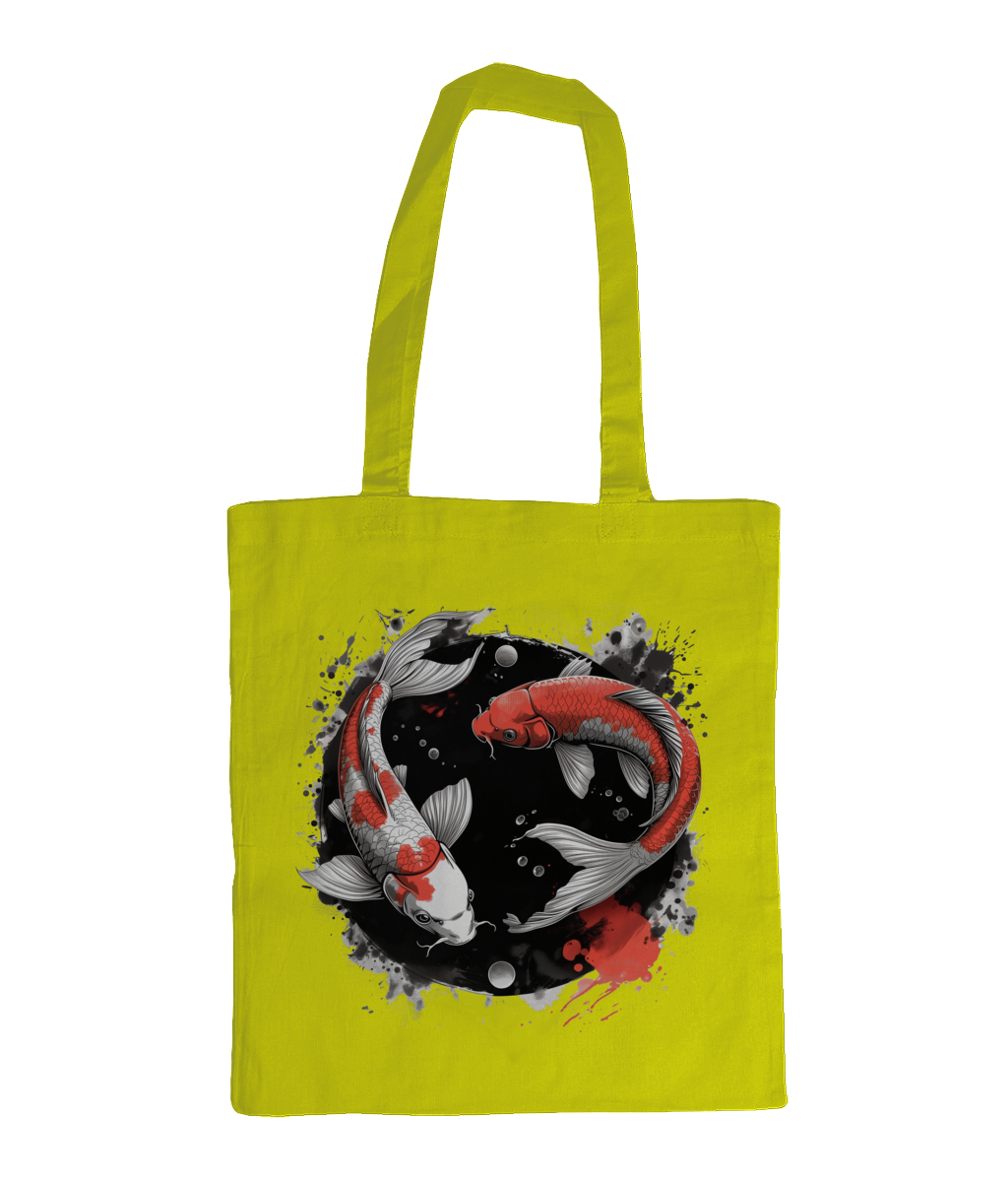 Bag 100% Cotton Koi Fish