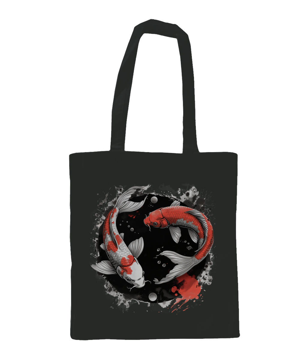 Bag 100% Cotton Koi Fish