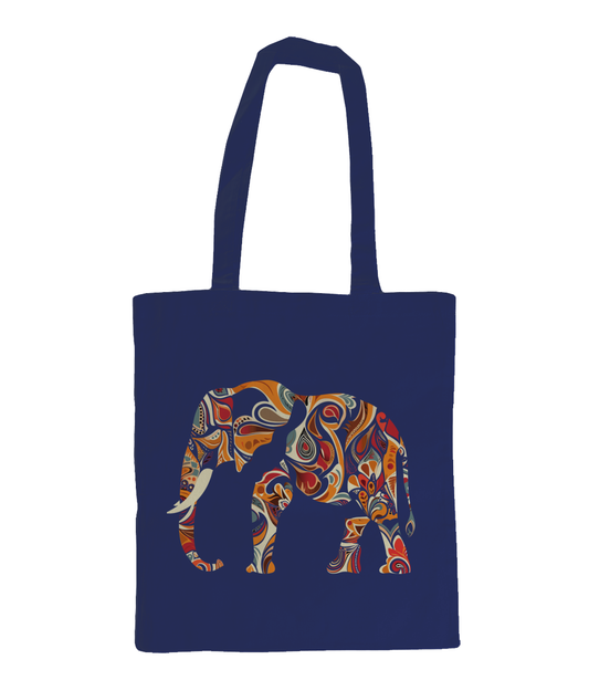 Bag 100% Cotton Elephant
