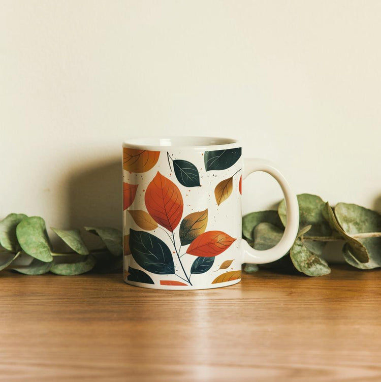 Witte Hippe Printmokken