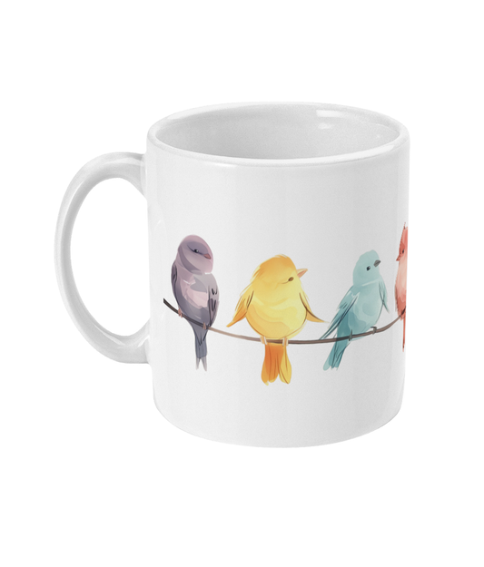Oiseaux en tasse