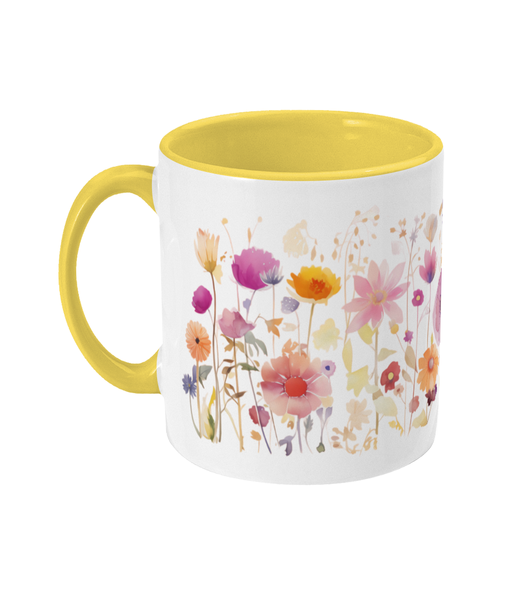 Gekleurde Mok Bloemen