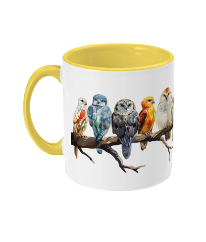 Gekleurde Mok Roofvogels