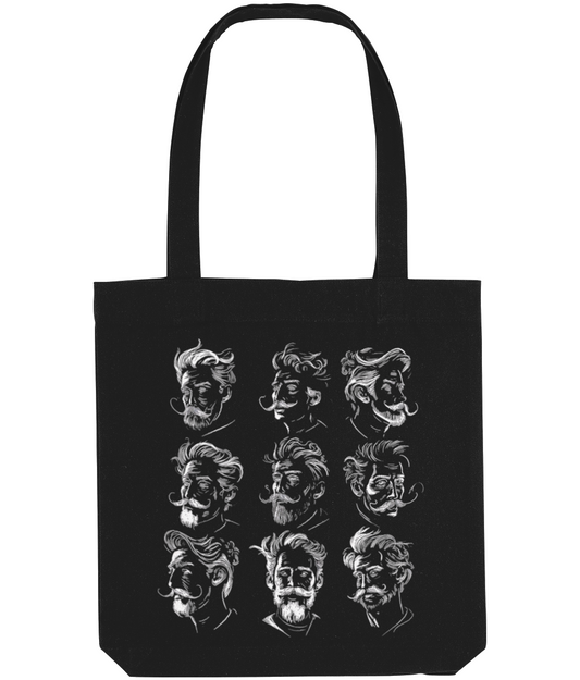 Bag Tote Bag Mustaches