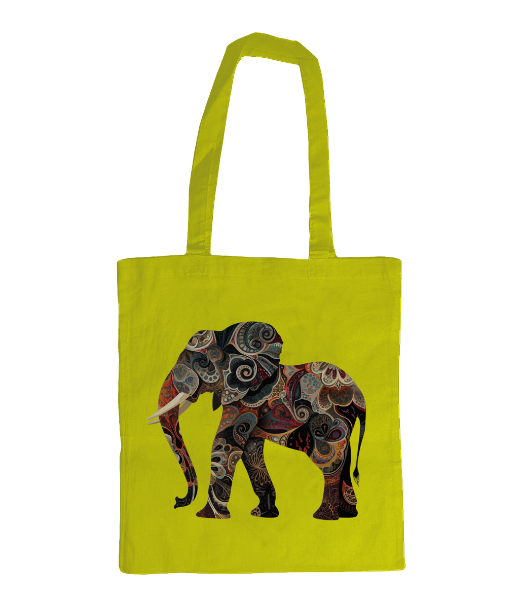Bag 100% Cotton Elephant