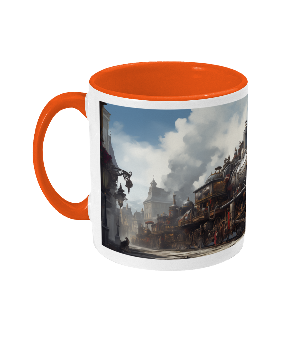 Gekleurde Mok Steampunk