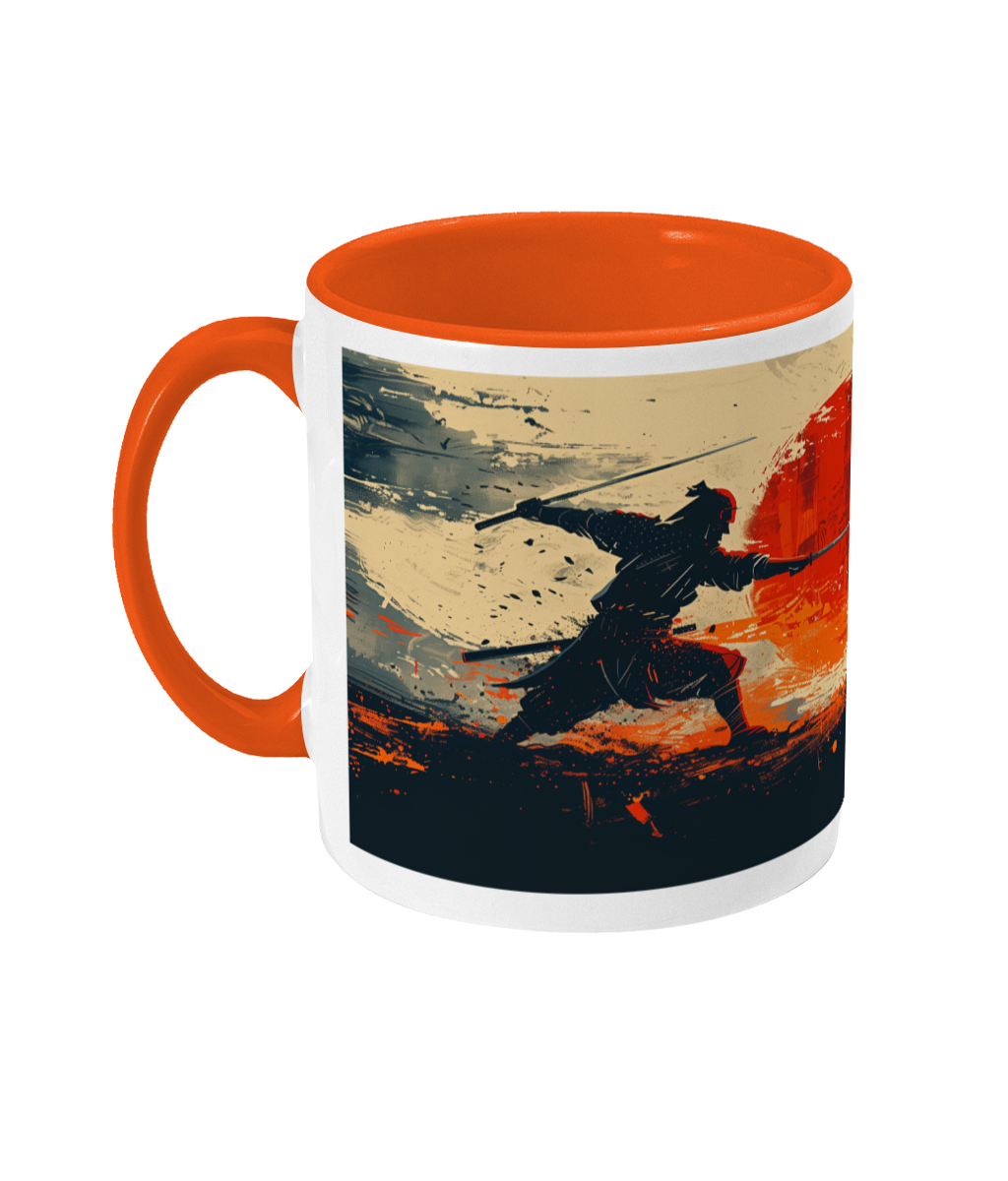 Colored Mug Samurai