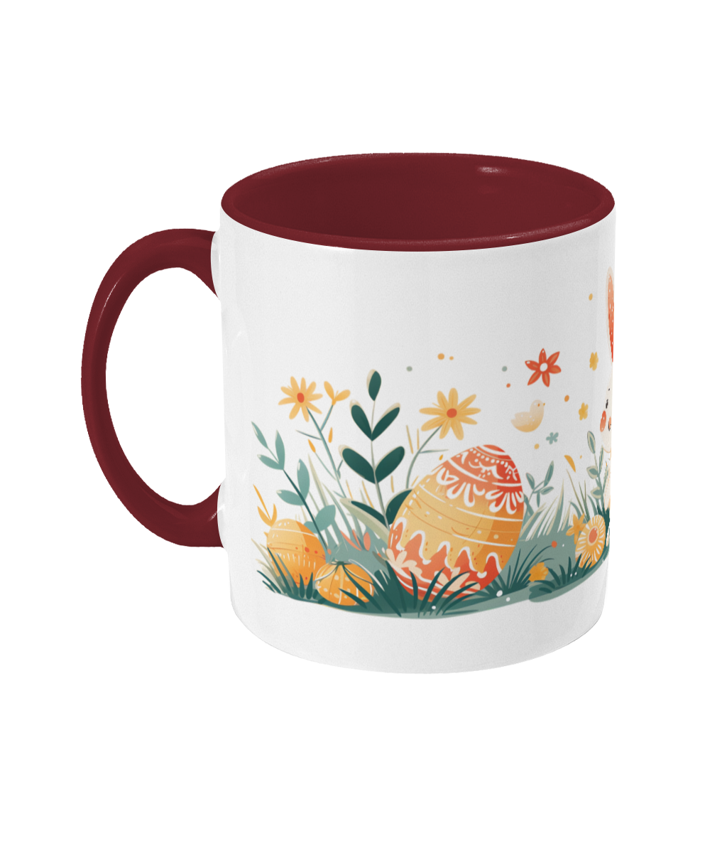 Tasse colorée de Pâques