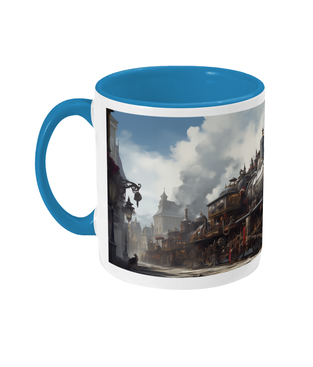 Gekleurde Mok Steampunk