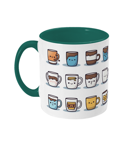 Tasses colorées