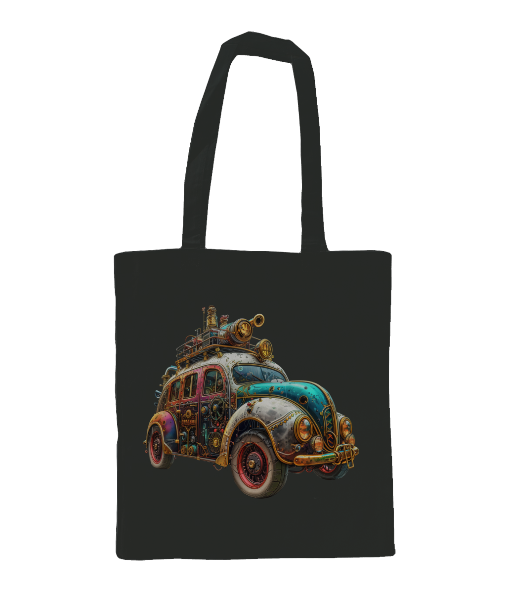 Sac 100% coton Steampunk Car