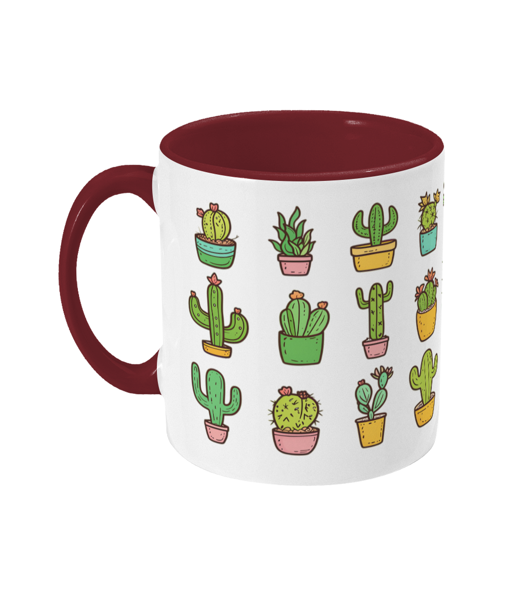 Tasse colorée Cactus