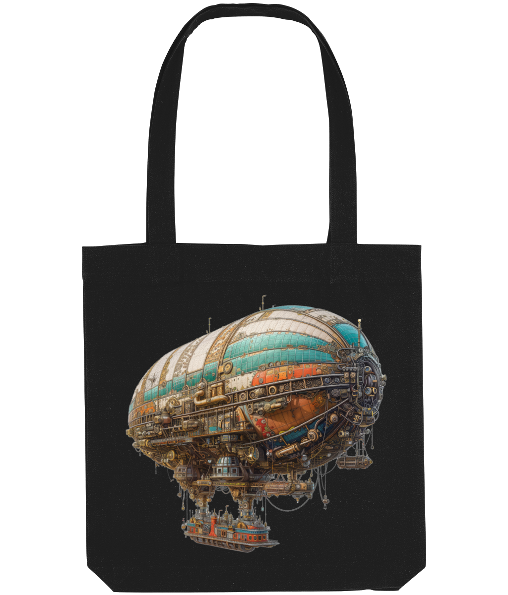 Bag Tote Bag Steampunk Zeppelin