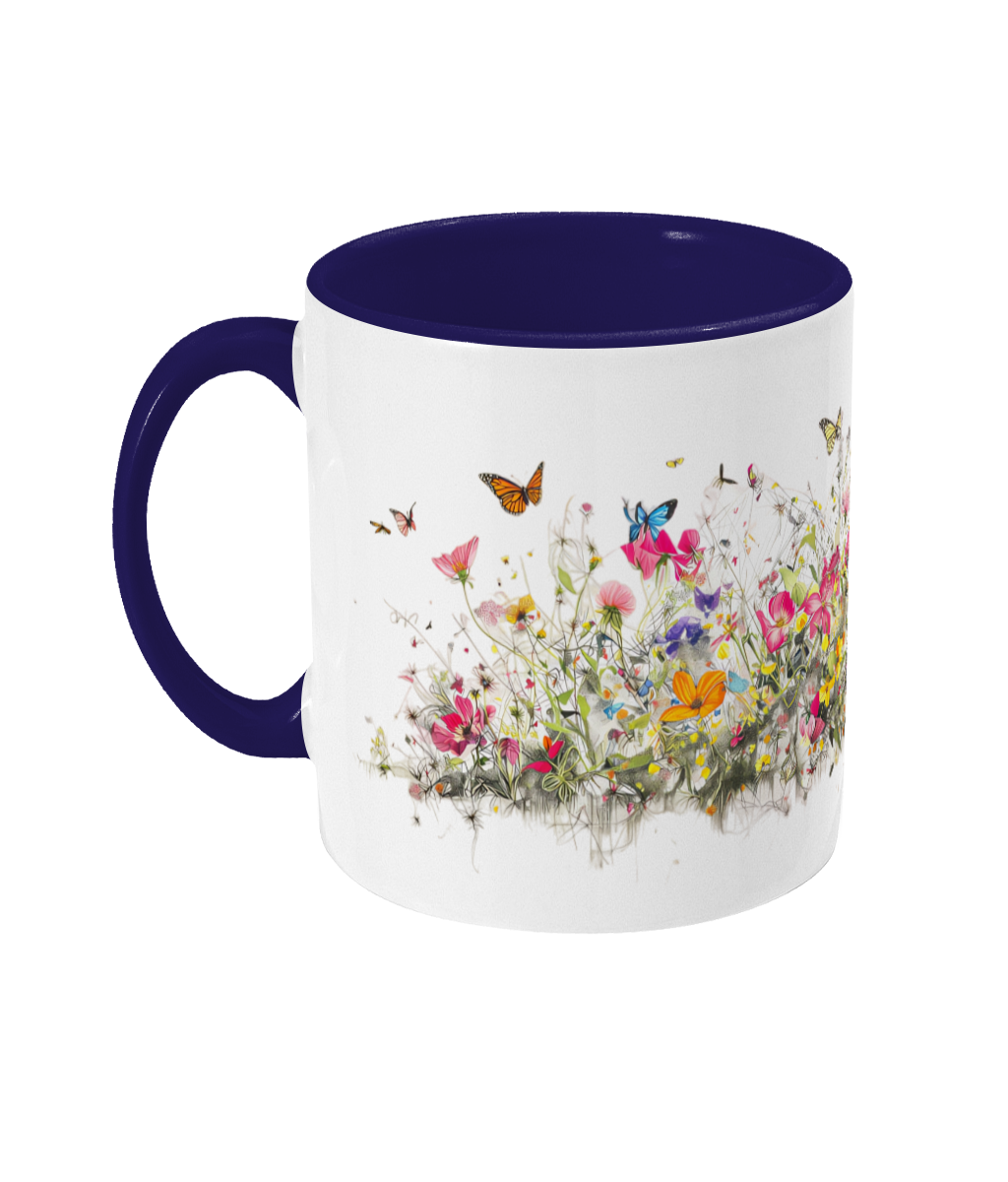 Gekleurde Mok Bloemen