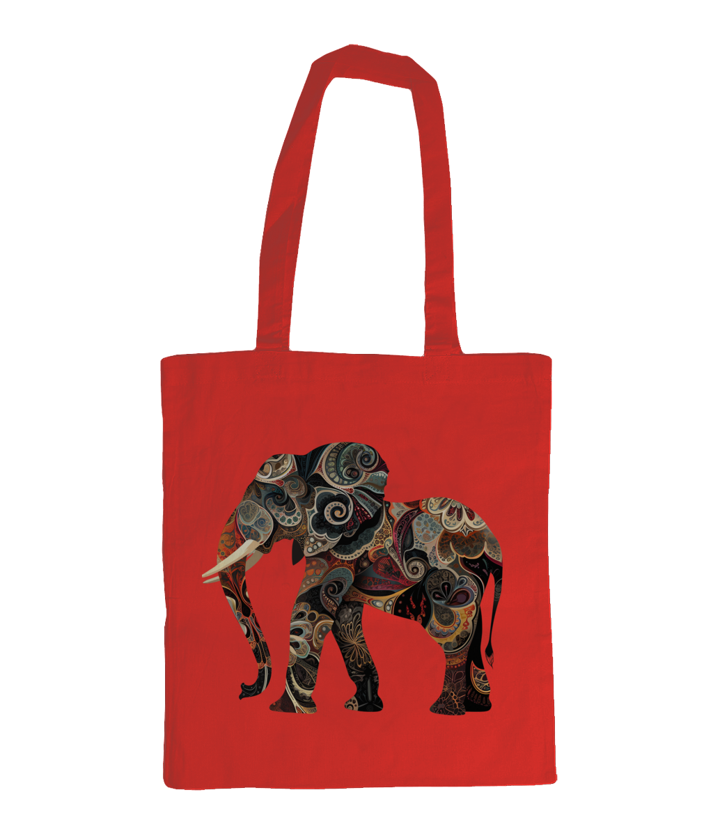 Bag 100% Cotton Elephant