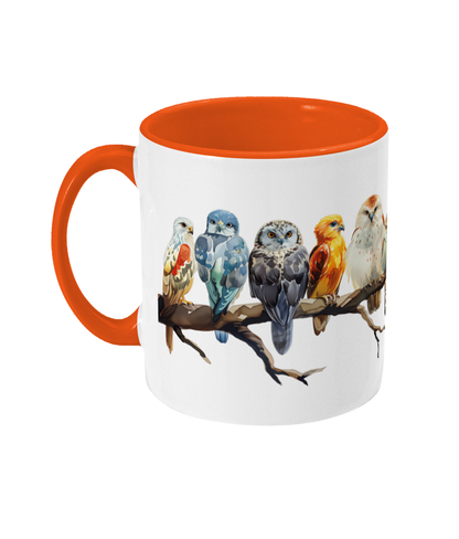 Gekleurde Mok Roofvogels