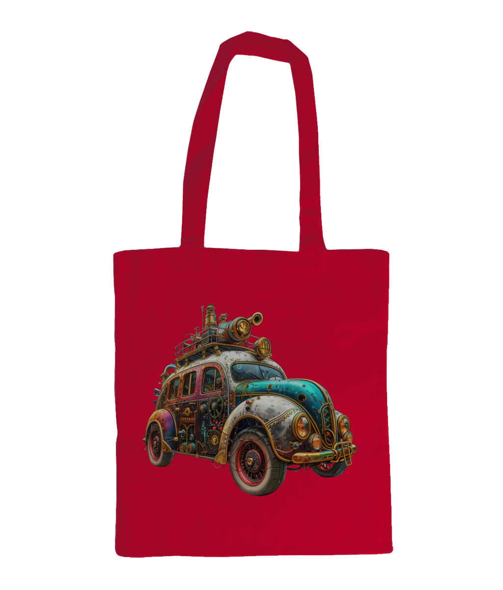Sac 100% coton Steampunk Car