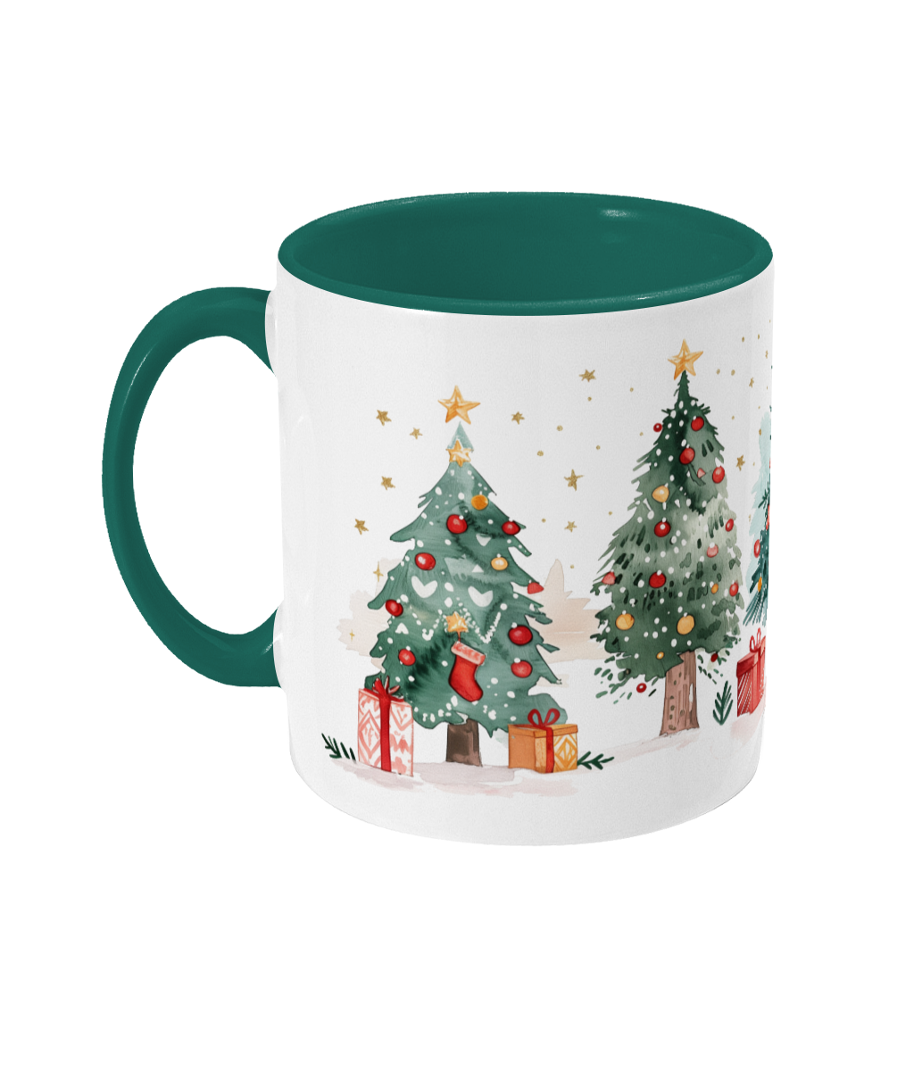 Gekleurde mok Kerst