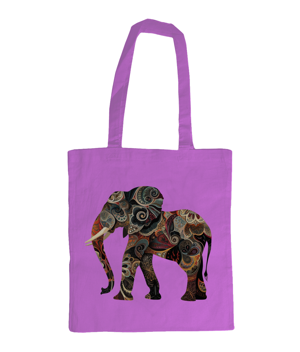 Bag 100% Cotton Elephant
