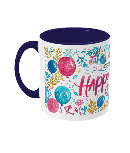 Colored Mug Happy Birthday