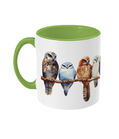 Colored Mug Birds of Prey