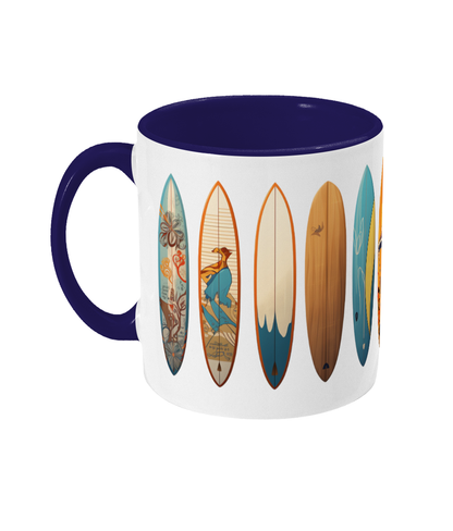 Colored Mug Surfboards