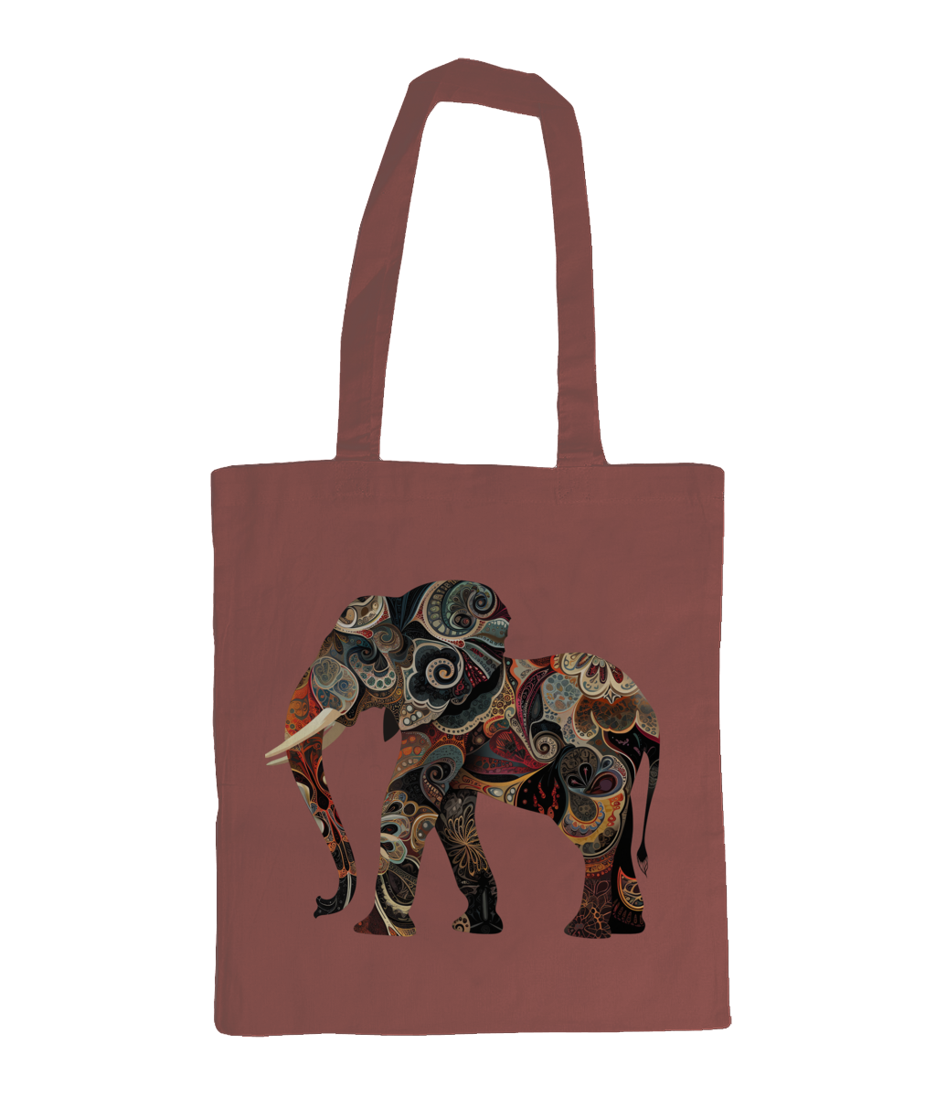 Bag 100% Cotton Elephant