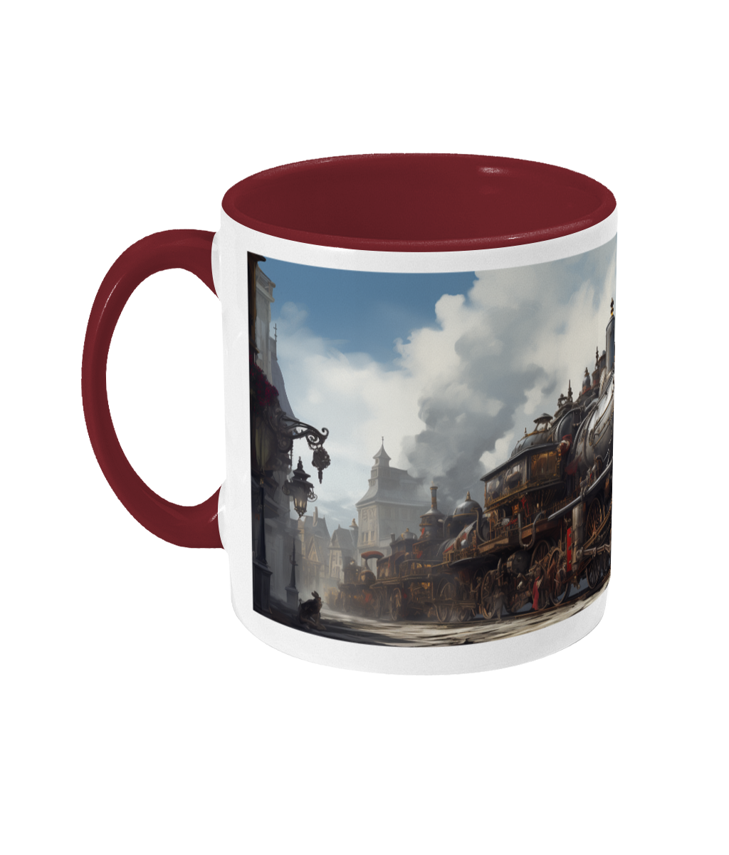 Gekleurde Mok Steampunk
