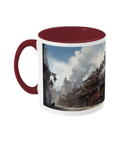 Gekleurde Mok Steampunk