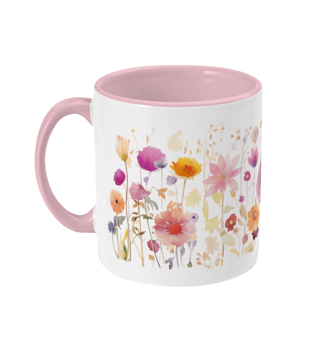 Gekleurde Mok Bloemen