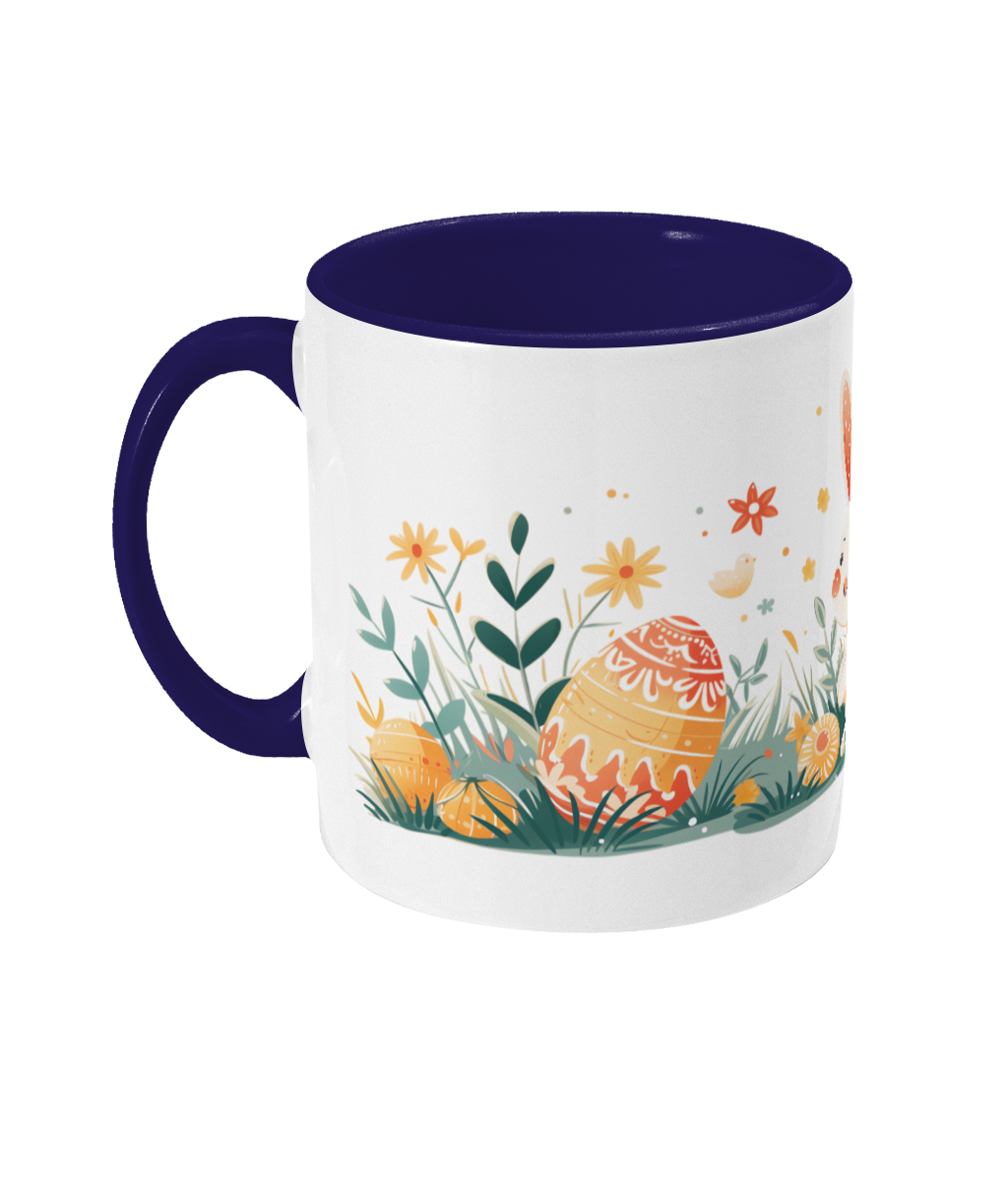 Tasse colorée de Pâques