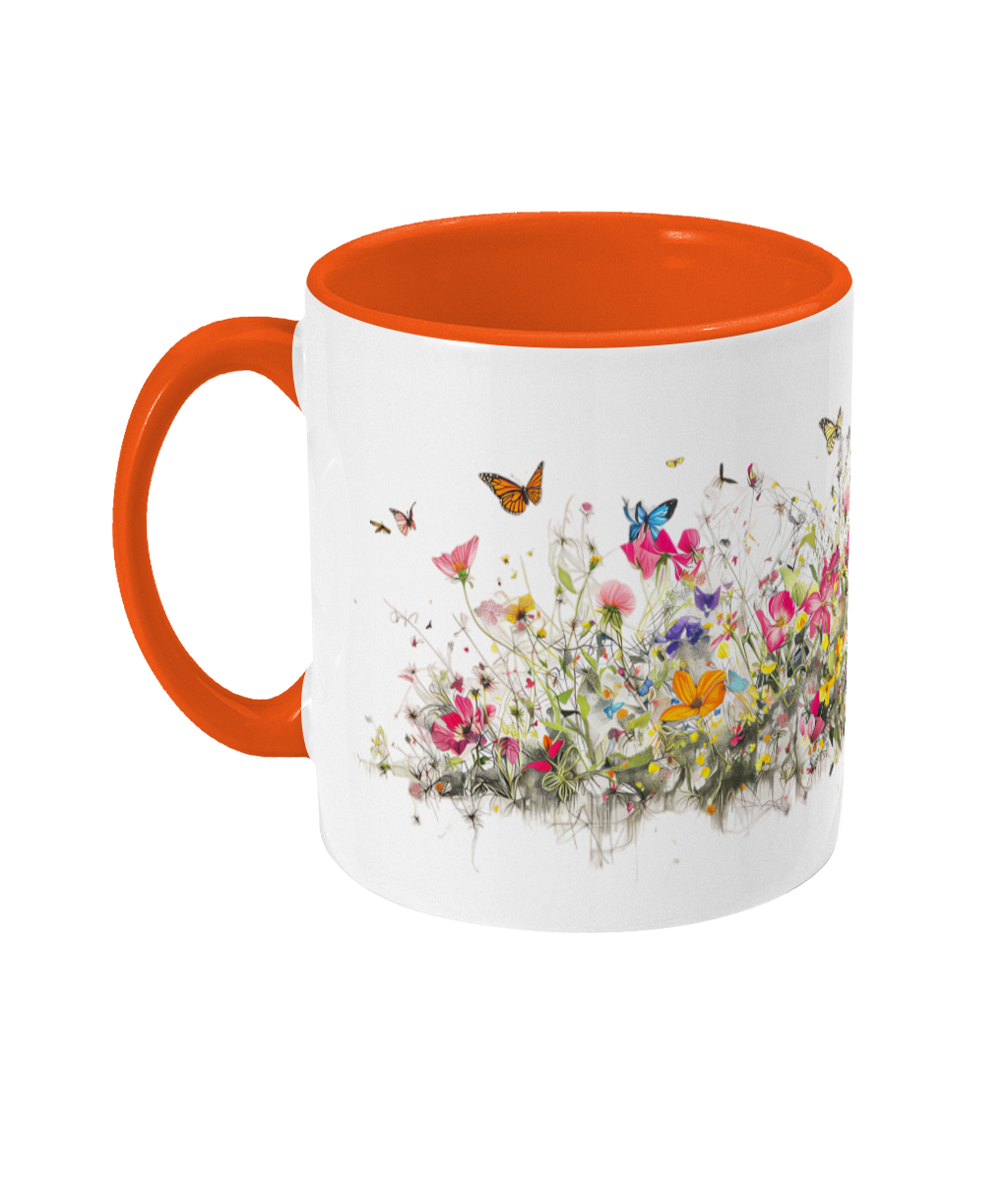 Gekleurde Mok Bloemen