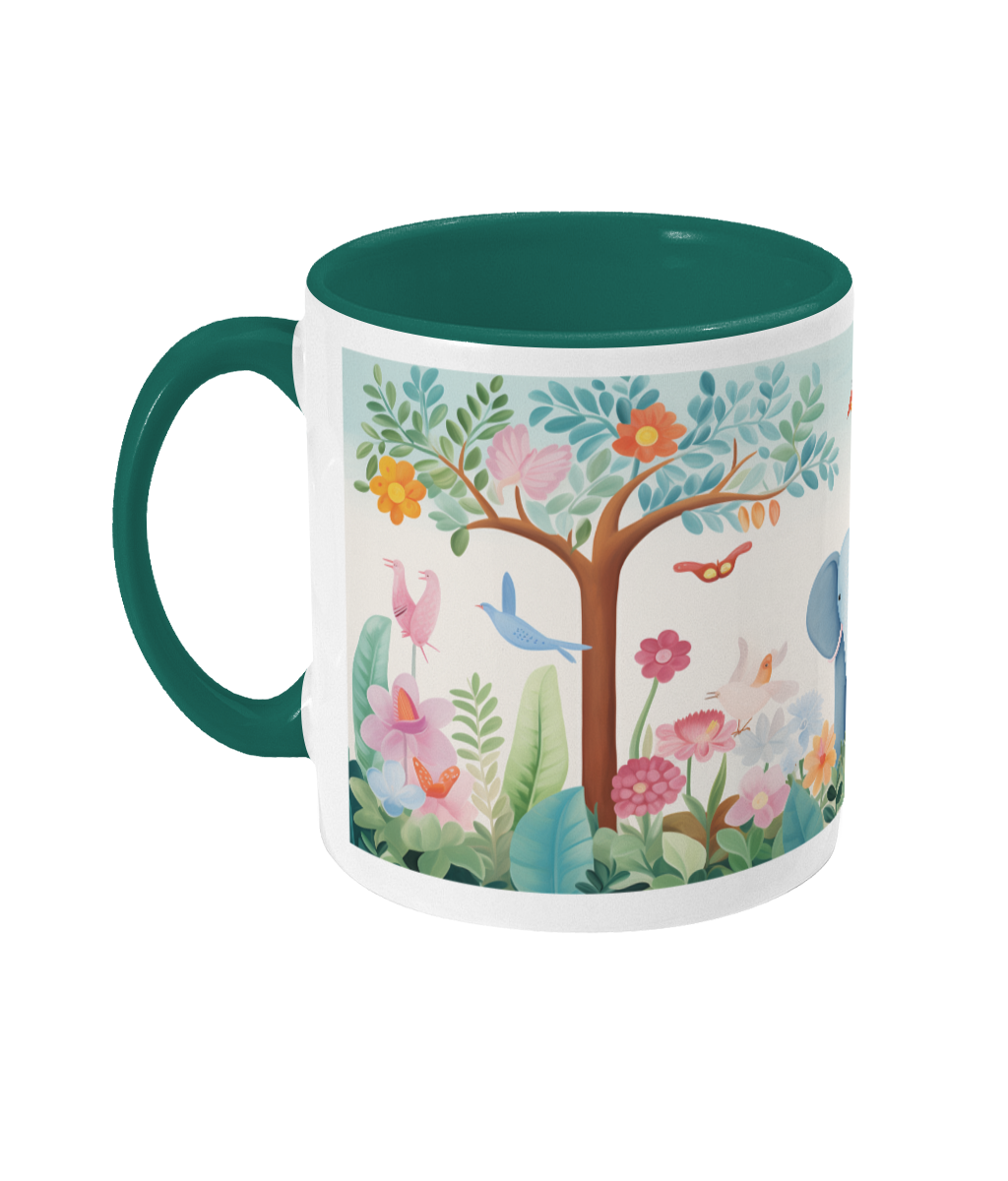 Mug coloré Animaux de la forêt