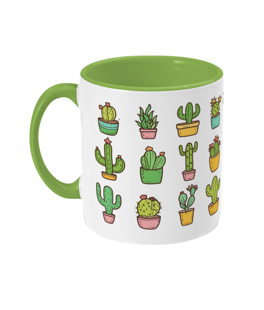 Tasse colorée Cactus