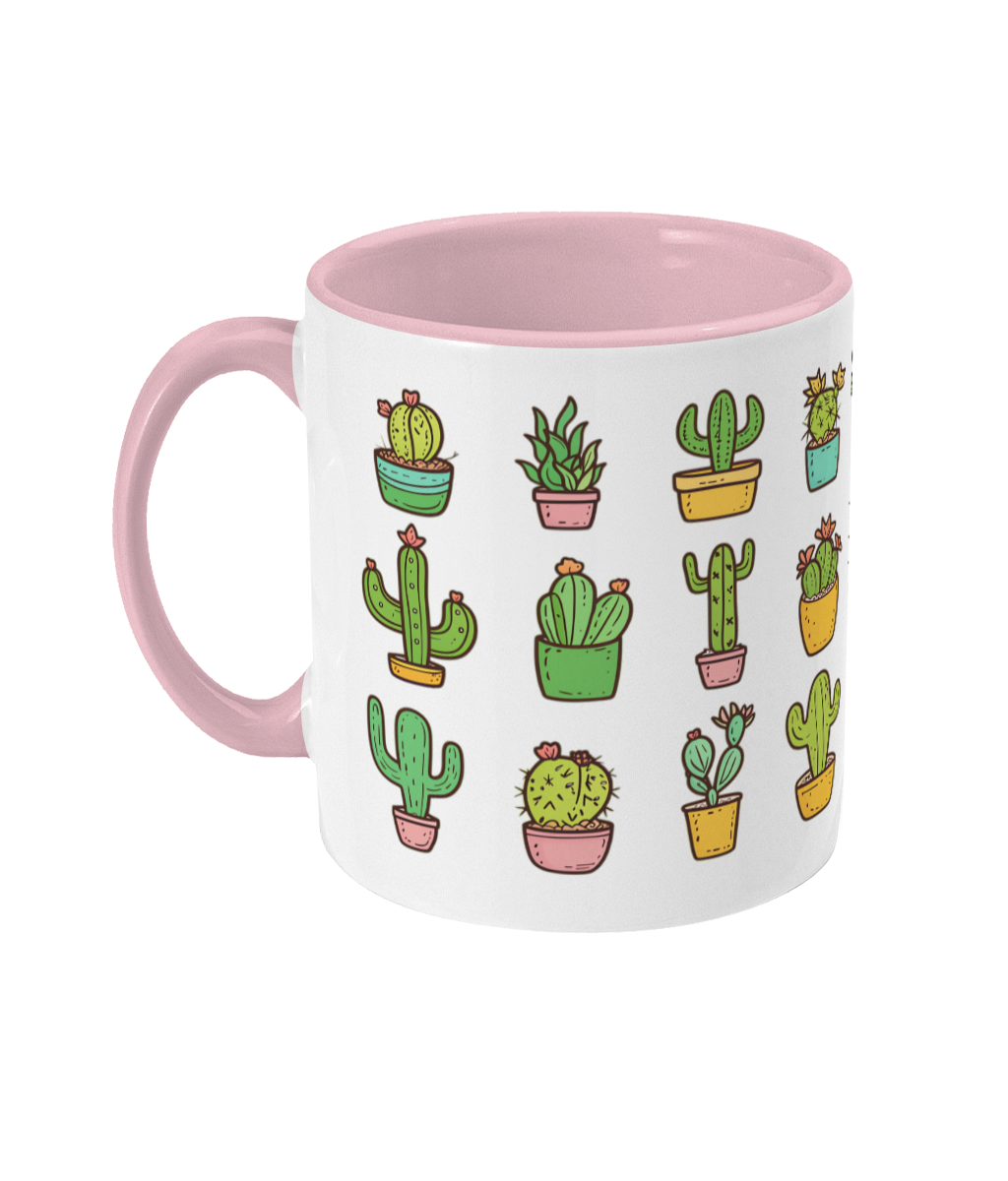 Tasse colorée Cactus