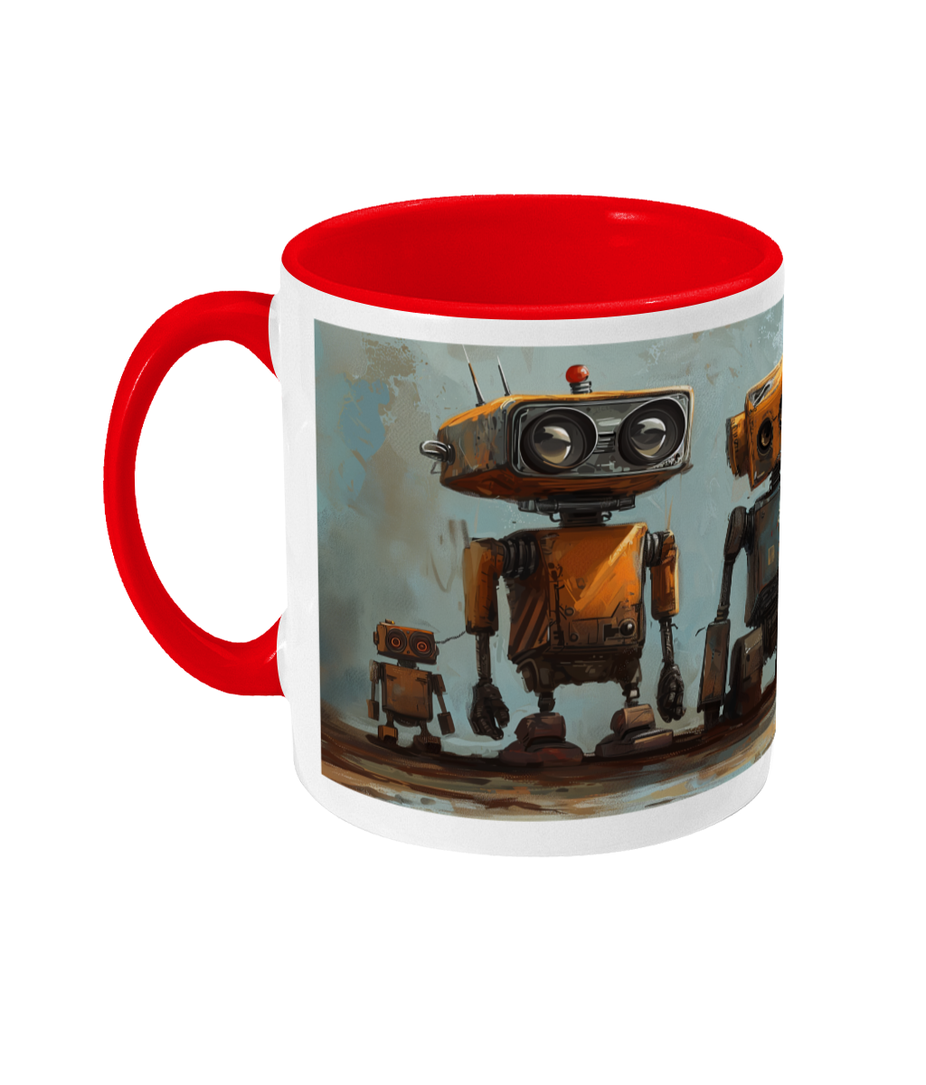 Gekleurde Mok Robots