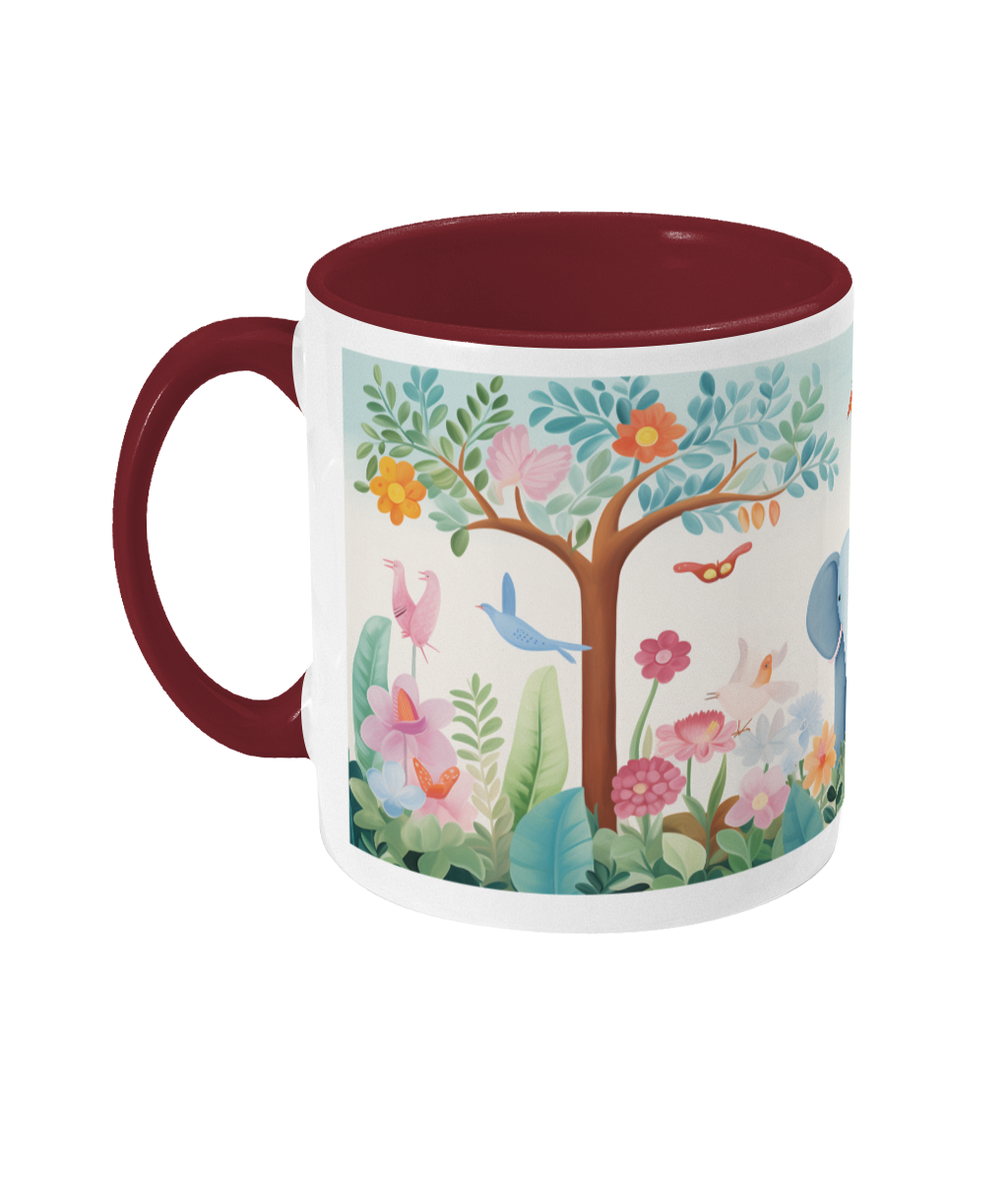 Mug coloré Animaux de la forêt