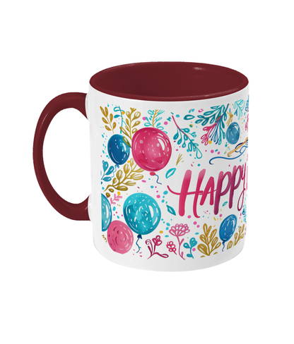 Colored Mug Happy Birthday
