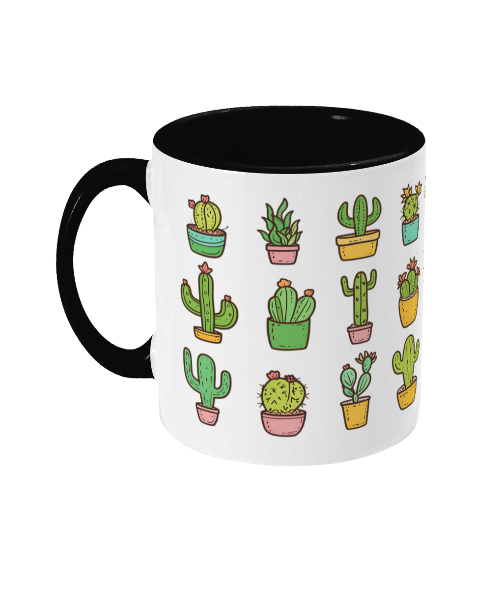 Tasse colorée Cactus