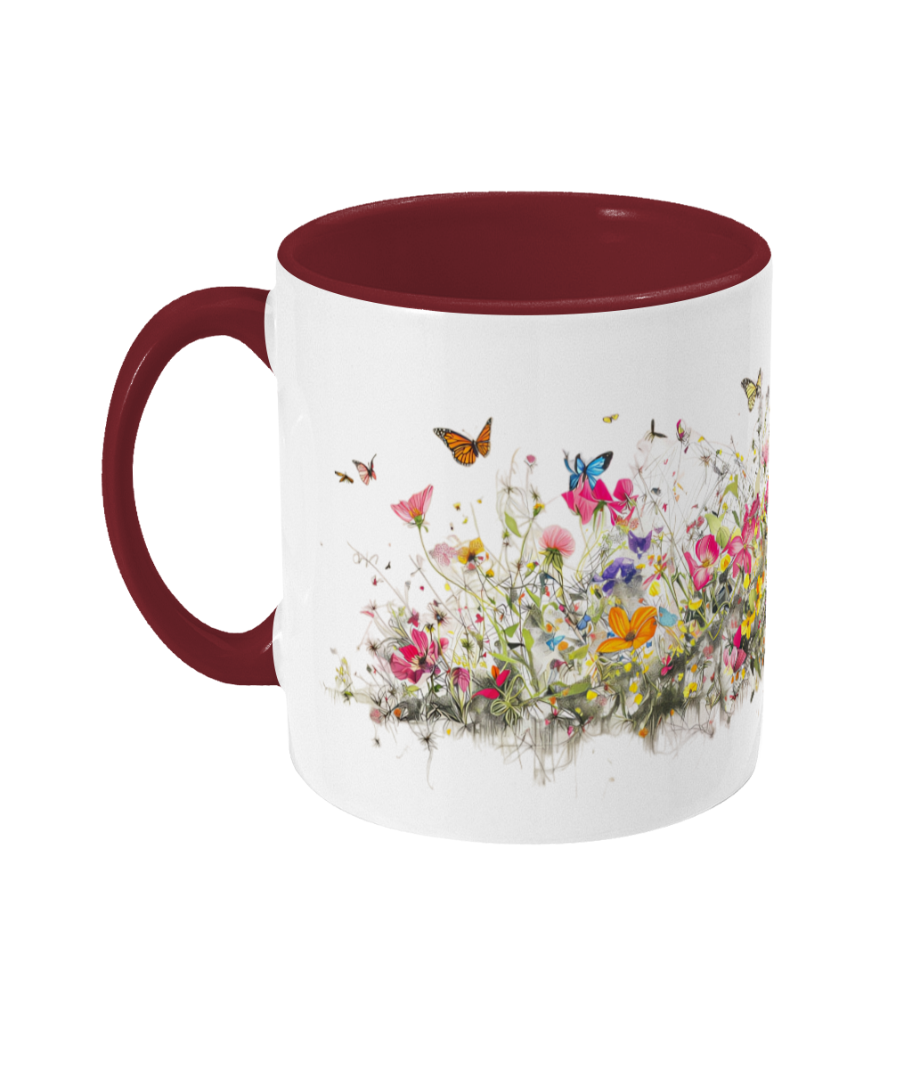 Gekleurde Mok Bloemen