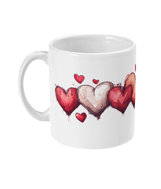 Tasse Coeurs